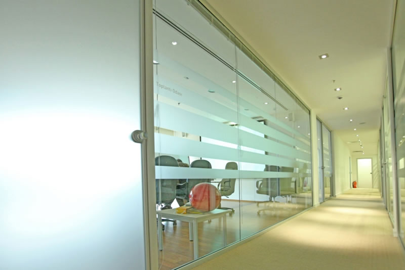 Single Glass Partition Vogline